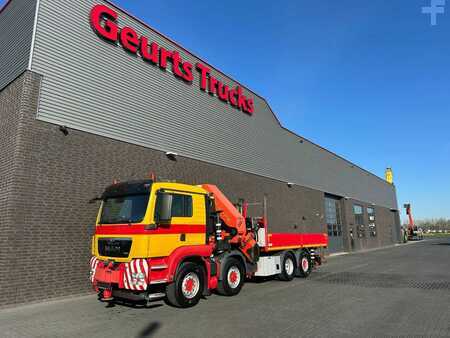 Mobilkraner 0 MAN MAURER TGS 35.480 8X4H-6 BL MET PALFINGER PK92002-SH H KRAAN / K (11)
