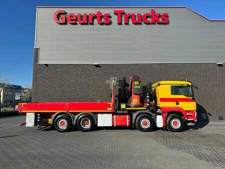 Mobilkraner 0 MAN MAURER TGS 35.480 8X4H-6 BL MET PALFINGER PK92002-SH H KRAAN / K (13)