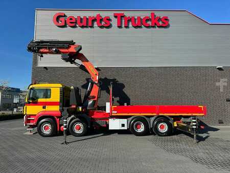 Mobilkraner 0 MAN MAURER TGS 35.480 8X4H-6 BL MET PALFINGER PK92002-SH H KRAAN / K (9)