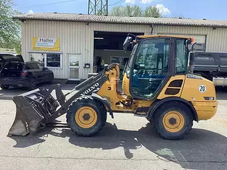Hjullæsser 2019 Volvo L20F Radlader hydr. SW 4:1 Klappschaufel Gabel (2)
