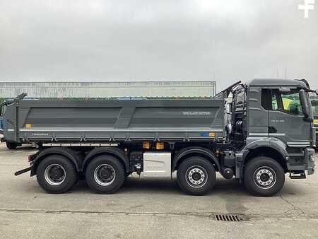 MAN TGS 35.480 BB 8x4 Meiller Stahl Trigenius Bordmati