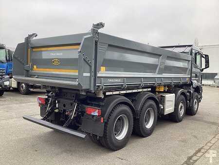 MAN TGS 35.480 BB 8x4 Meiller Stahl Trigenius Bordmati