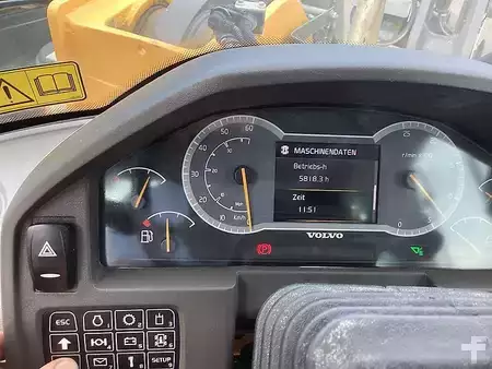 Chargeuse sur pneus 2022 Volvo L180H CDC BSS Waage Garantie (13)