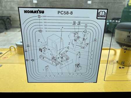Escavatori cingolati 2022 Komatsu PC58-8 (11)