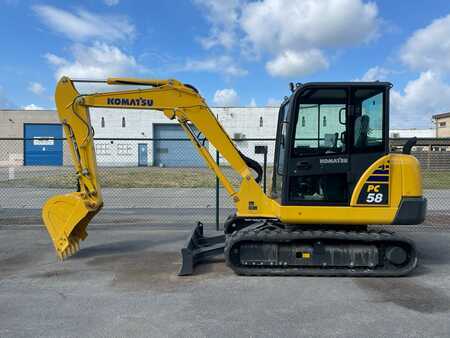 Escavadora de rastos 2022 Komatsu PC58-8 (1)