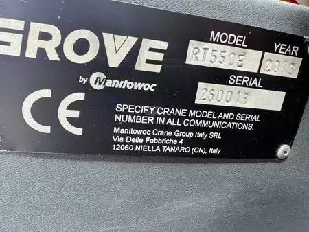 Mobilní jeřáby 2013 Grove RT 550 E (21)