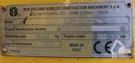 Bæltegraver 2007 New Holland Construction E 385 (8)