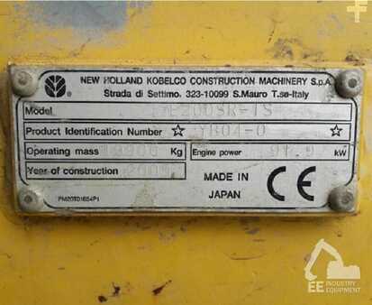 Bæltegraver 2005 New Holland Construction E 200 SR (8)