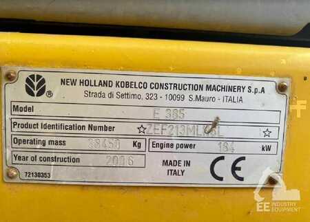 Rupsgraafmachines 2006 New Holland Construction E 385 (6)