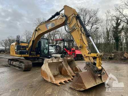 Bæltegraver 2014 Caterpillar 320 EL (1)