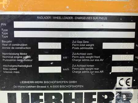 Kerekes rakodó 2021 Liebherr L 550 X POWER (8)