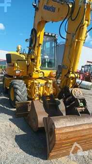 Mobilbagger 2015 Komatsu PW 98 MR-8 (1)