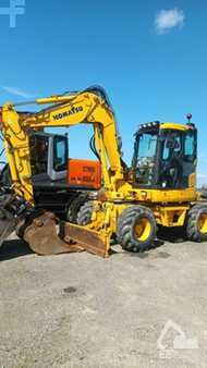 Mobilbagger 2015 Komatsu PW 98 MR-8 (4)