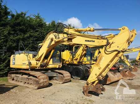 Lánctalpas kotrógép 2007 Komatsu PC 160 LC-7 E0 (1)