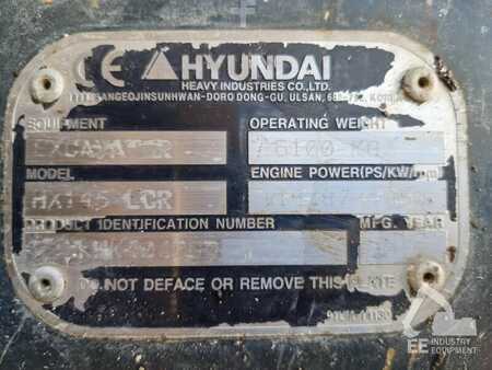 Lánctalpas kotrógép 2016 Hyundai HX 145 LCR (8)