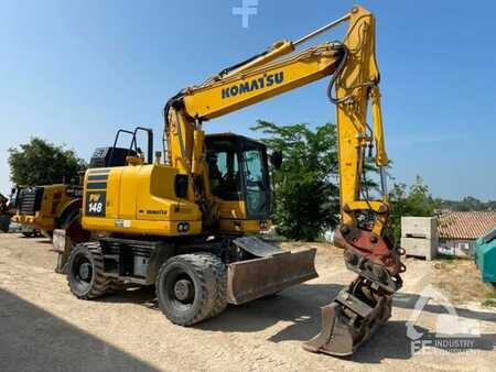 Excavadoras de ruedas 2021 Komatsu PW 148-11 (1)