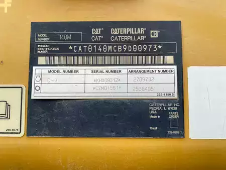 Livellatrici 2008 Caterpillar 140M Ripper + Pushblock (22)