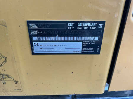Escavadora de rodas 2016 Caterpillar M314F with Outriggers (26)