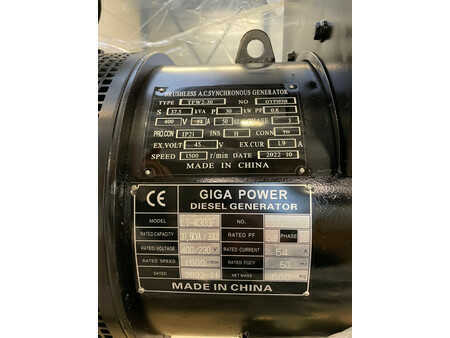 Power Generator 2022 Giga Power LT-W30GF 37.5 kVA Open generator (14)