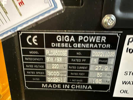 Power Generator 2022 Giga Power PLD8500SE 8 kVA silent generator (11)