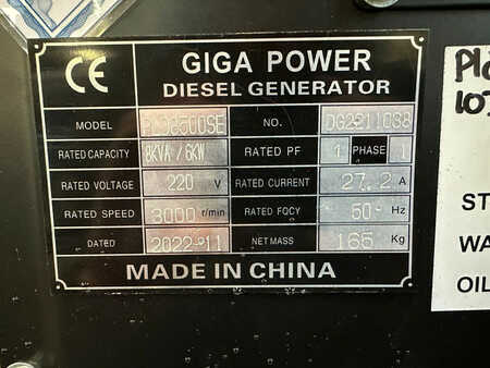 Power Generator 2022 Giga Power PLD8500SE 8 kVA silent generator (10)
