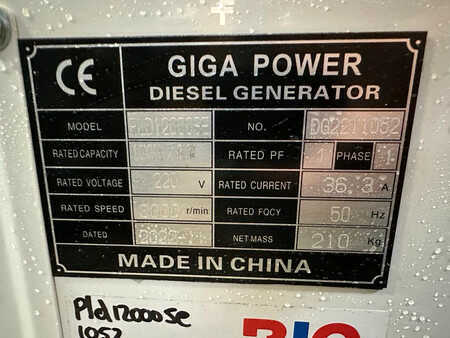 Power Generator 2022 Giga Power PLD12000SE 10 kVA silent generator (14)