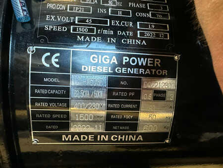 Power Generator 2022 Giga Power LT-W50-GF 62.5 kVA Open generator (14)