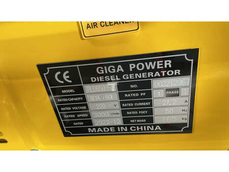 Power Generator 2022 Giga Power 8 kVA PLD8500SE silent generator set (10)