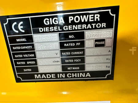Power Generator 2022 Giga Power Giga power 8 kVa silent generator set - PLD8500SE (9)
