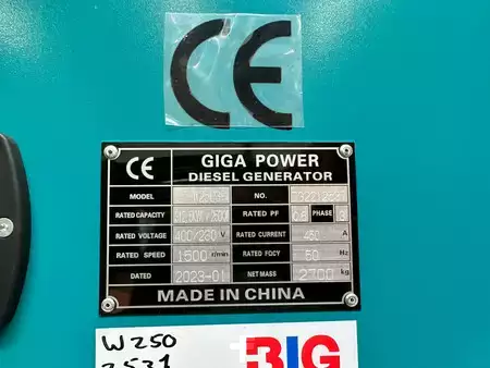 Power Generator 2023 Giga Power LT-W250GF 312.5 kVA silent generator (10)