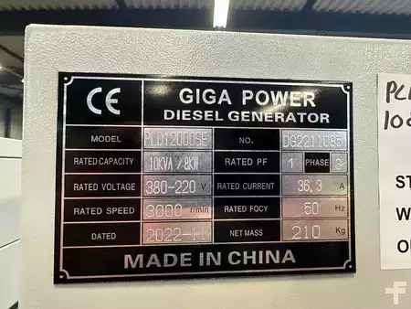 Power Generator 2022 Giga Power PLD12000SE 10 kVA silent generator (9)