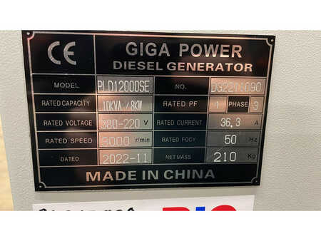 Power Generator 2022 Giga Power 10 kVA generator set - PLD12000SE (9)