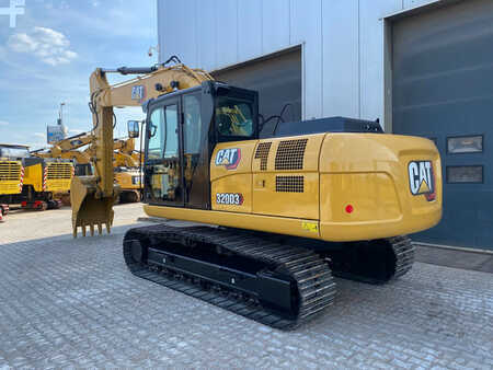 Bæltegraver 2022 Caterpillar 320D3 - NEW / bucket with teeth / hammerlines (3)