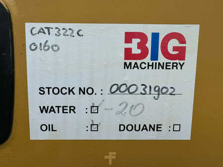 Mobilní bagry 2003 Caterpillar M322C - Hydraulic stabilizers / VA Triple boom / CE-certified, (34)