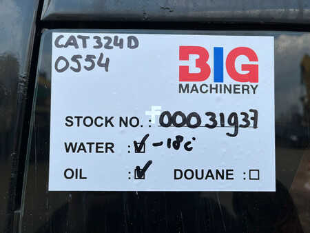 Hydraulic Excavators 2009 Caterpillar 324DL - Hammerlines / A/C Cabin / Caterpillar C7 / Quick Coupler / Bucket with teeth. (29)
