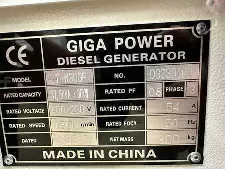 Power Generator 2023 Giga Power LT-W30GF 37.5 kVA silent generator (18)