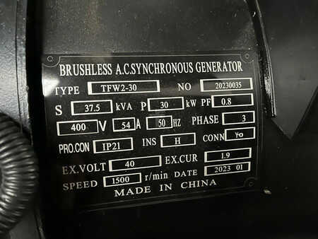 Power Generator 2023 Giga Power 37.5 KVA closed generator set - LT-W30GF (16)