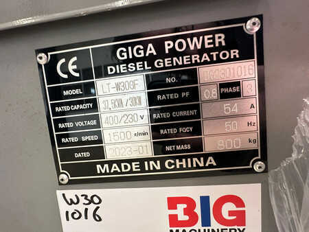 Power Generator 2023 Giga Power LT-W30GF 37.5 kVA silent generator (10)