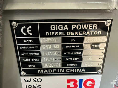 Giga Power LT-W50-GF 62.5KVA silent set