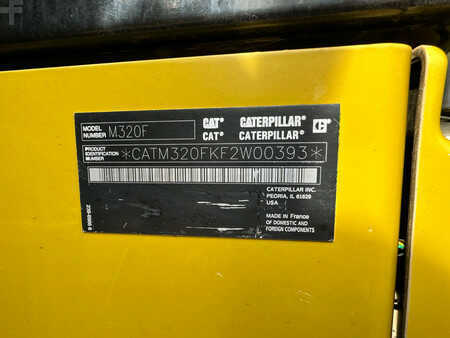 Lánctalpas kotrógép 2015 Caterpillar M320F - CE certified / quick coupler (32)