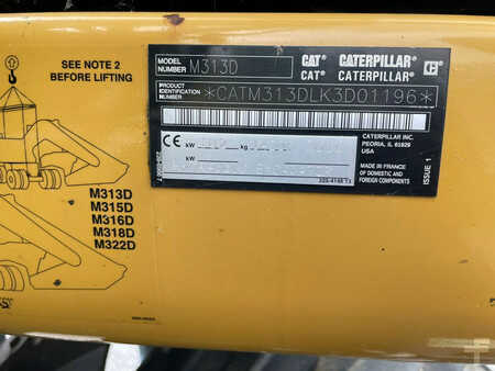 Escavatori gommati 2016 Caterpillar M313D - CE (30)