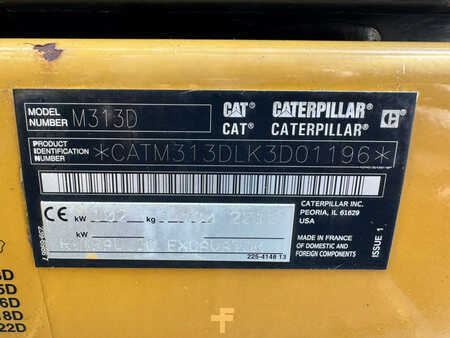 Pyöräkaivinkoneet  2016 Caterpillar M313D - CE (34)