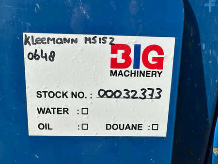 Kleemann MS15Z-AD EVO Tracked Screen Plant