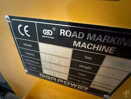 Muut 2024 Giga Power 860 Road Marking Machine (16)