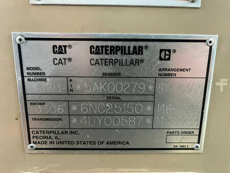 Caterpillar 163H 6x6 | CE-certified