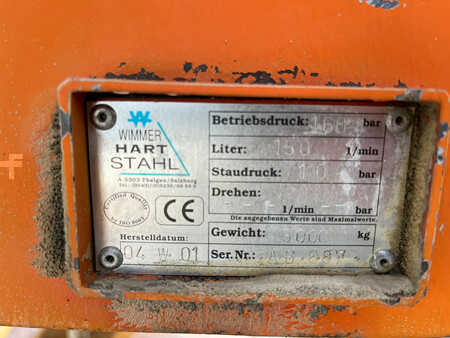 Vrtací přístroje na studny 1998 Liebherr R922 HDSL Wimmer Drill (21)