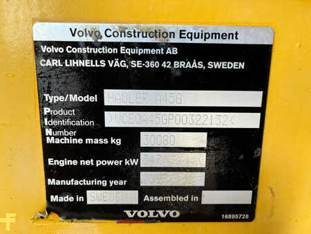 Zalomené klouby-dampry  2017 Volvo A45G – STAGE 2 ENGINE / EXPORT (30)