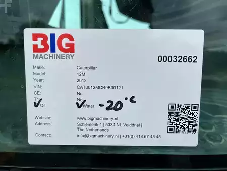 Grejdry 2012 Caterpillar 12M Motor Grader (31)