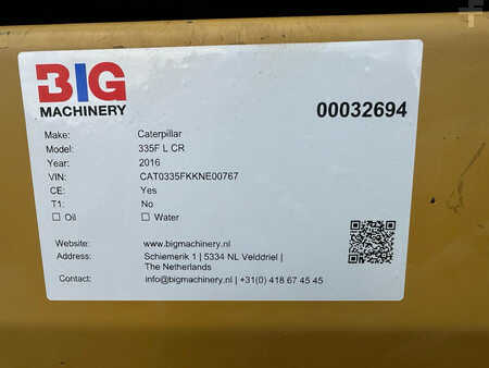 Kettenbagger 2016 Caterpillar 335F L CR (27)
