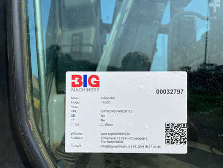 Caterpillar 140GC (140G/140H/140K)